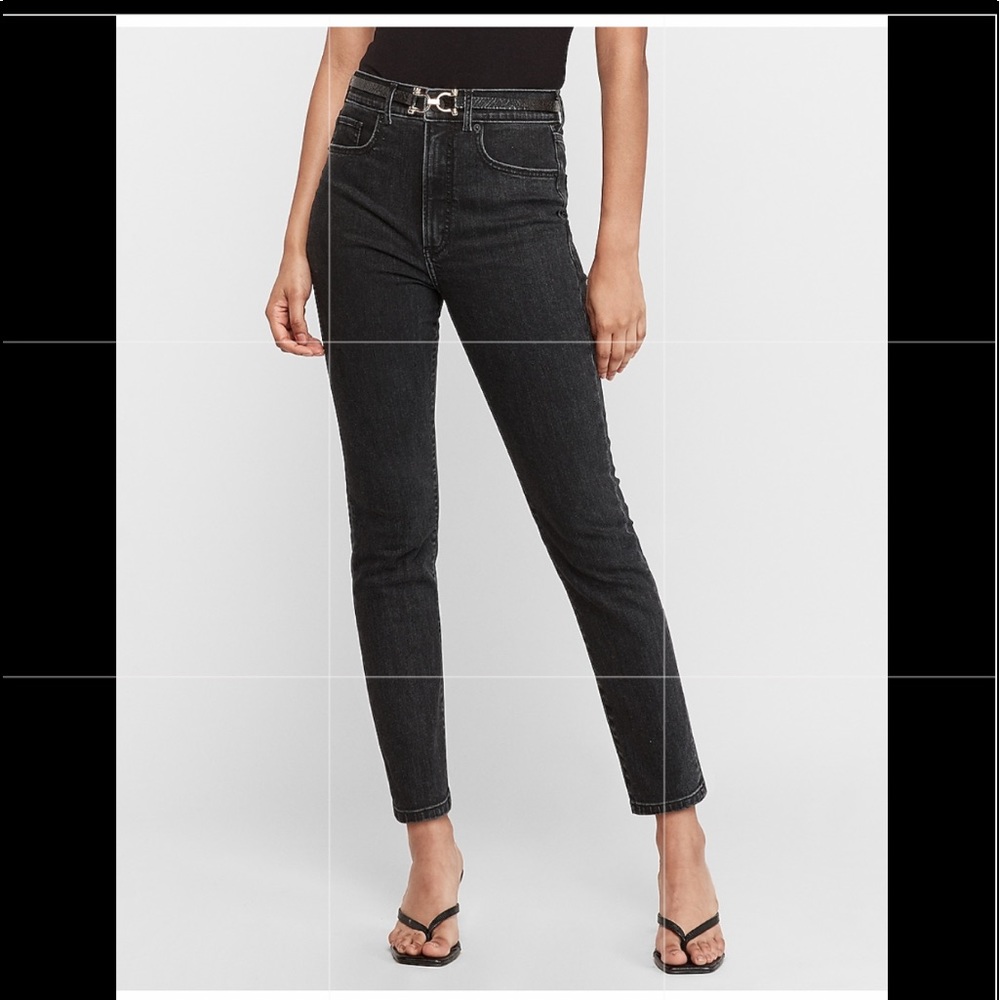 JUST ADDED Express Slim Ankle Jeans